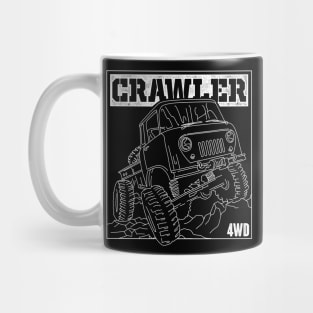 FORWARD CONTROL CRAWLER JEEP Mug